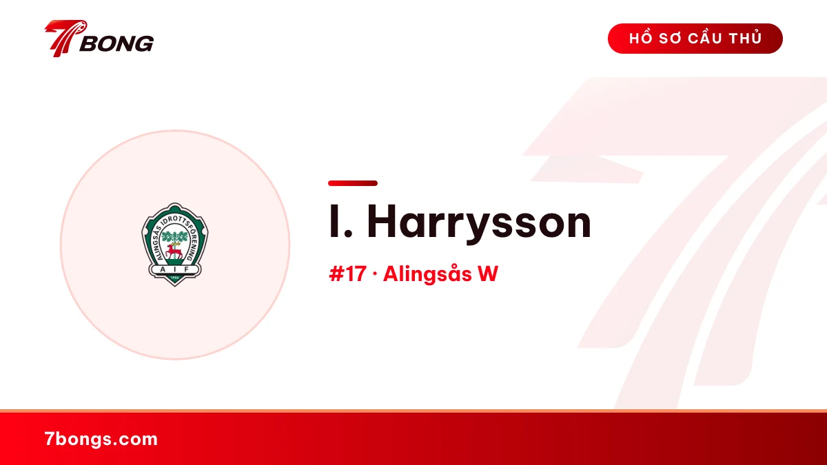 I. Harrysson — Alingsås W