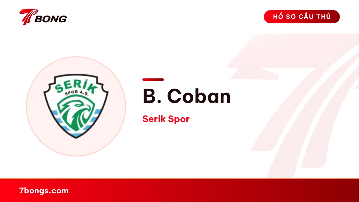 B. Coban — Serik Spor