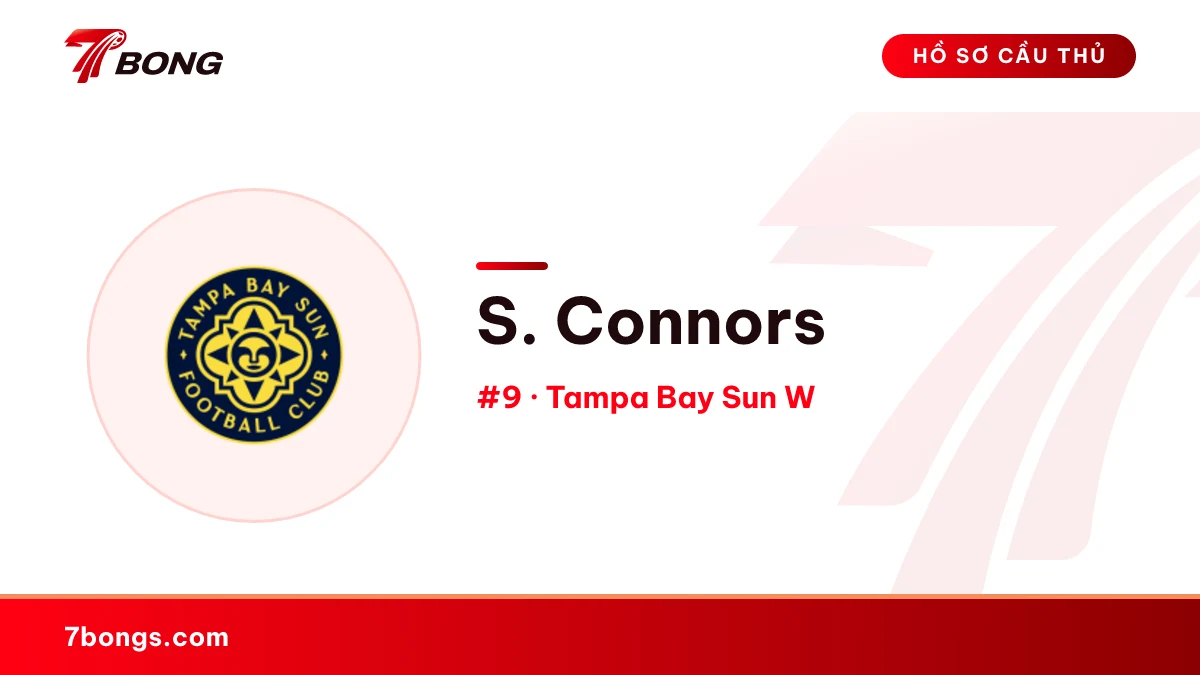 S. Connors — Tampa Bay Sun W
