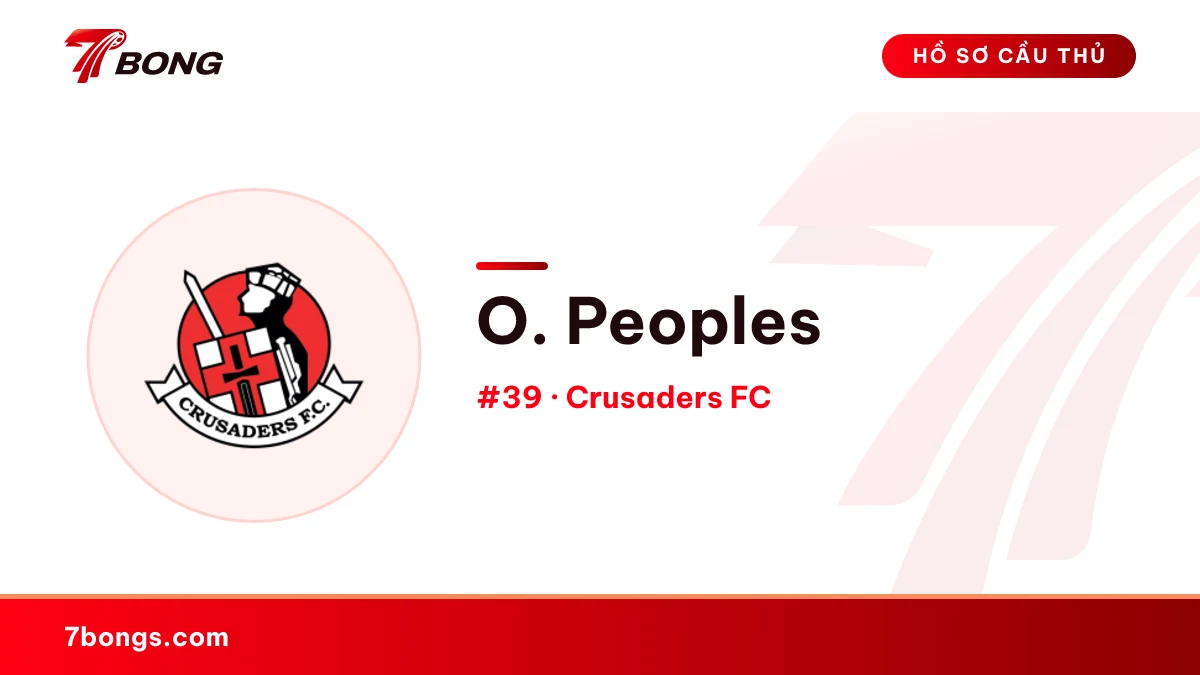 O. Peoples — Crusaders FC