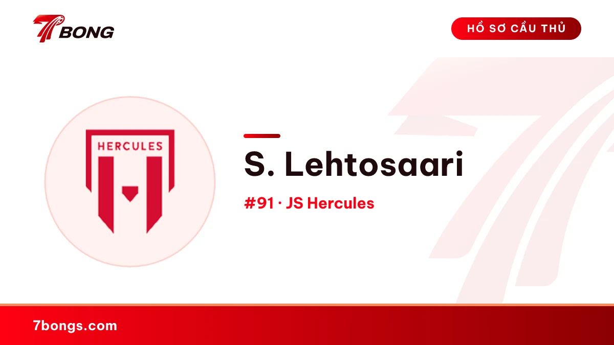 S. Lehtosaari — JS Hercules