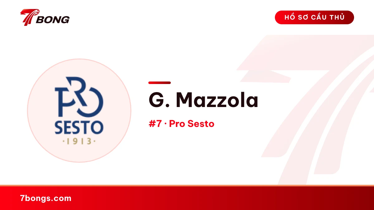 G. Mazzola — Pro Sesto