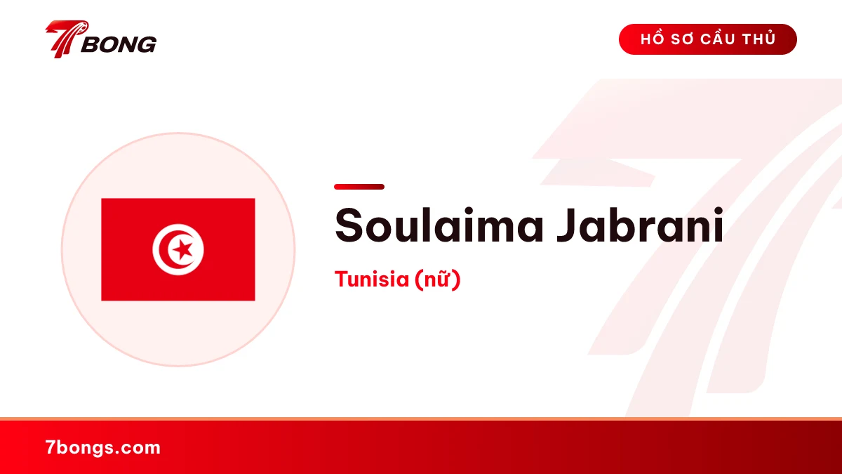 Soulaima Jabrani — Tunisia (nữ)