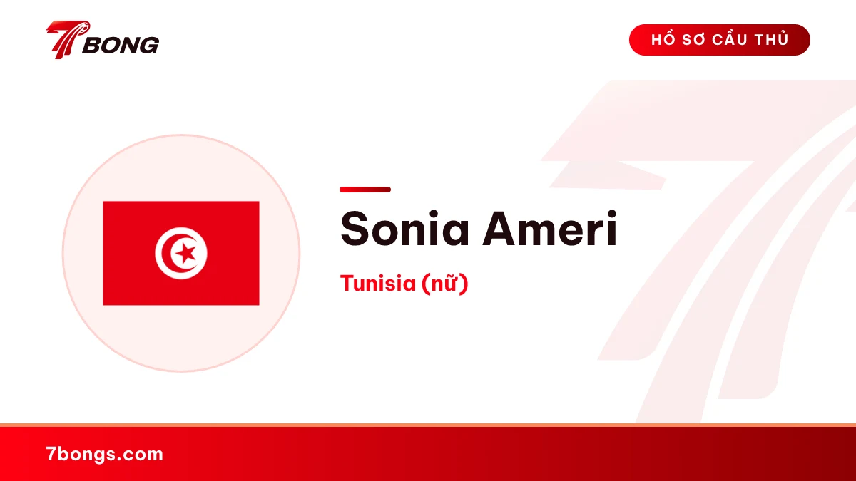 Sonia Ameri — Tunisia (nữ)