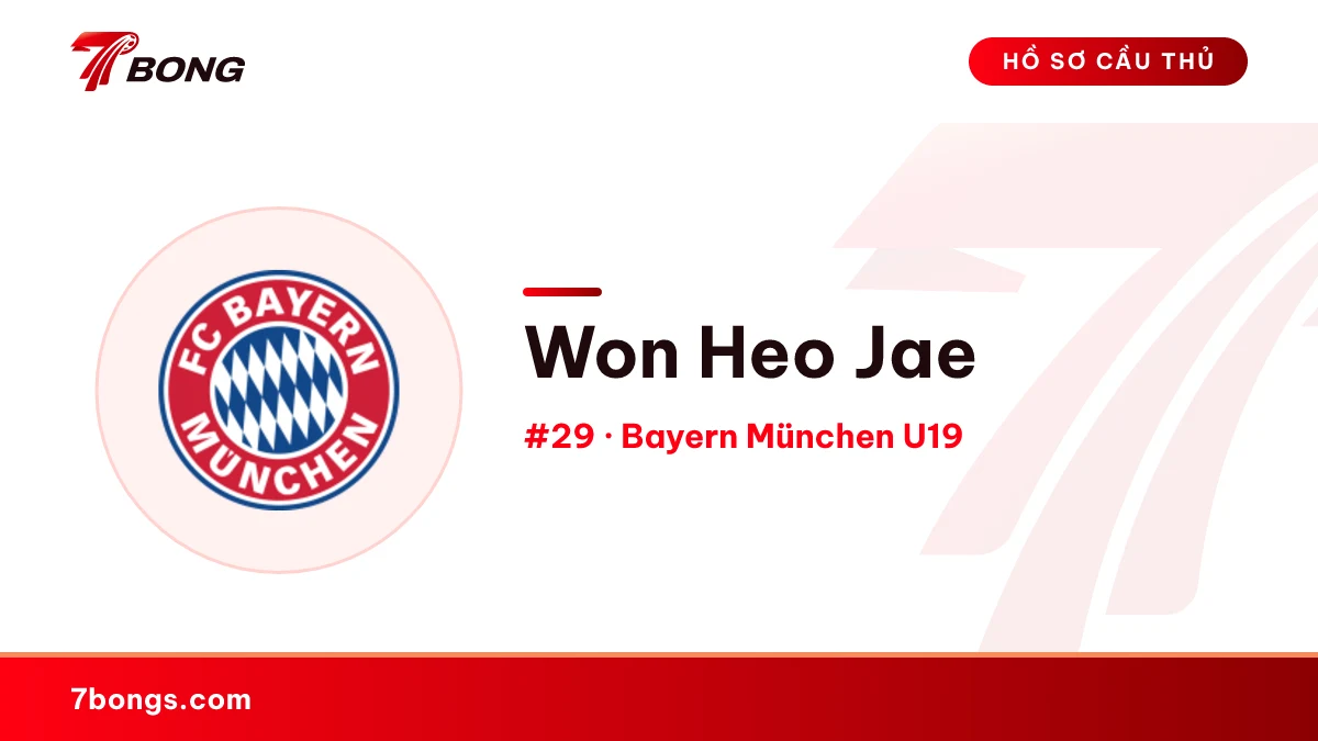 Won Heo Jae — Bayern München U19