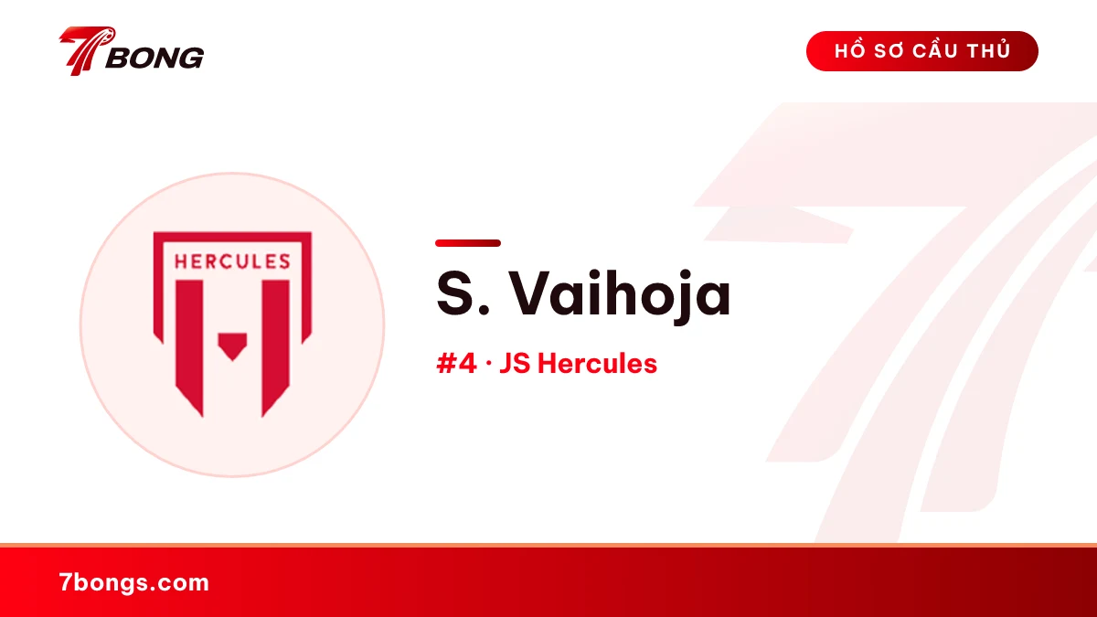 S. Vaihoja — JS Hercules