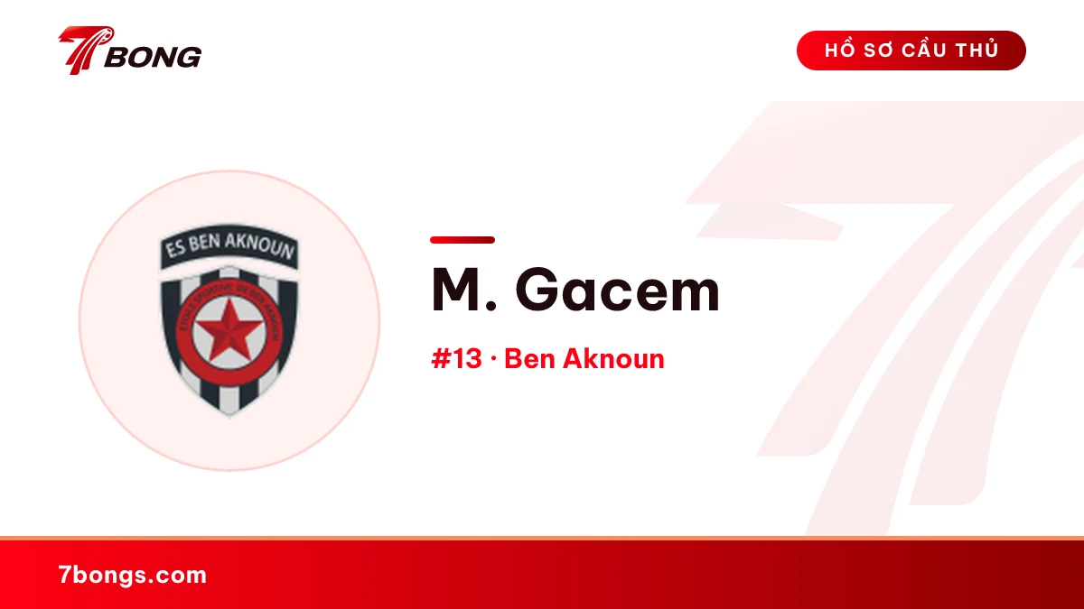 M. Gacem — Ben Aknoun