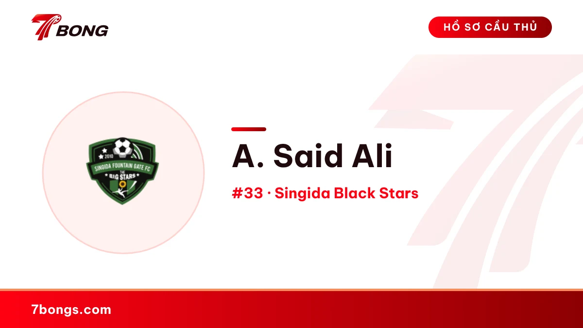 A. Said Ali — Singida Black Stars