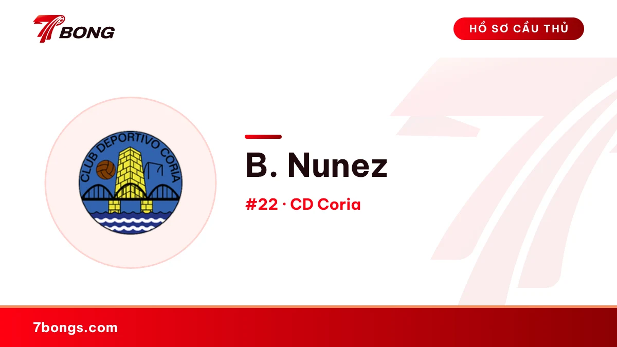 B. Nunez — CD Coria