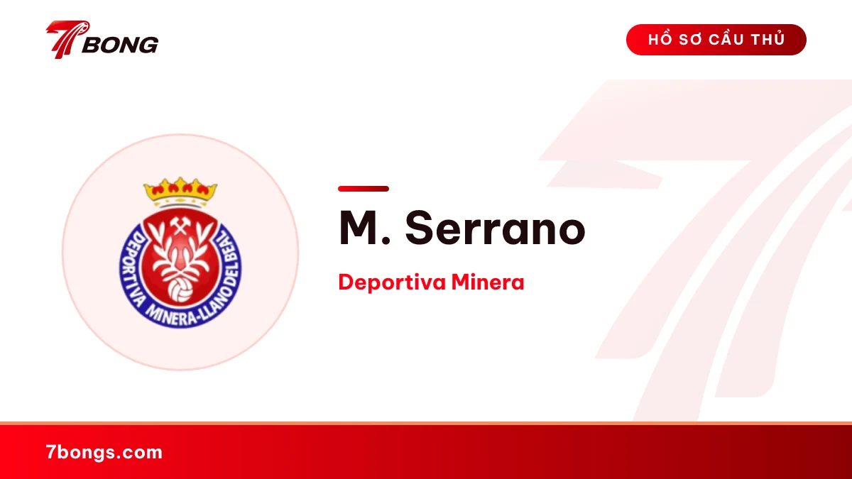M. Serrano — Deportiva Minera