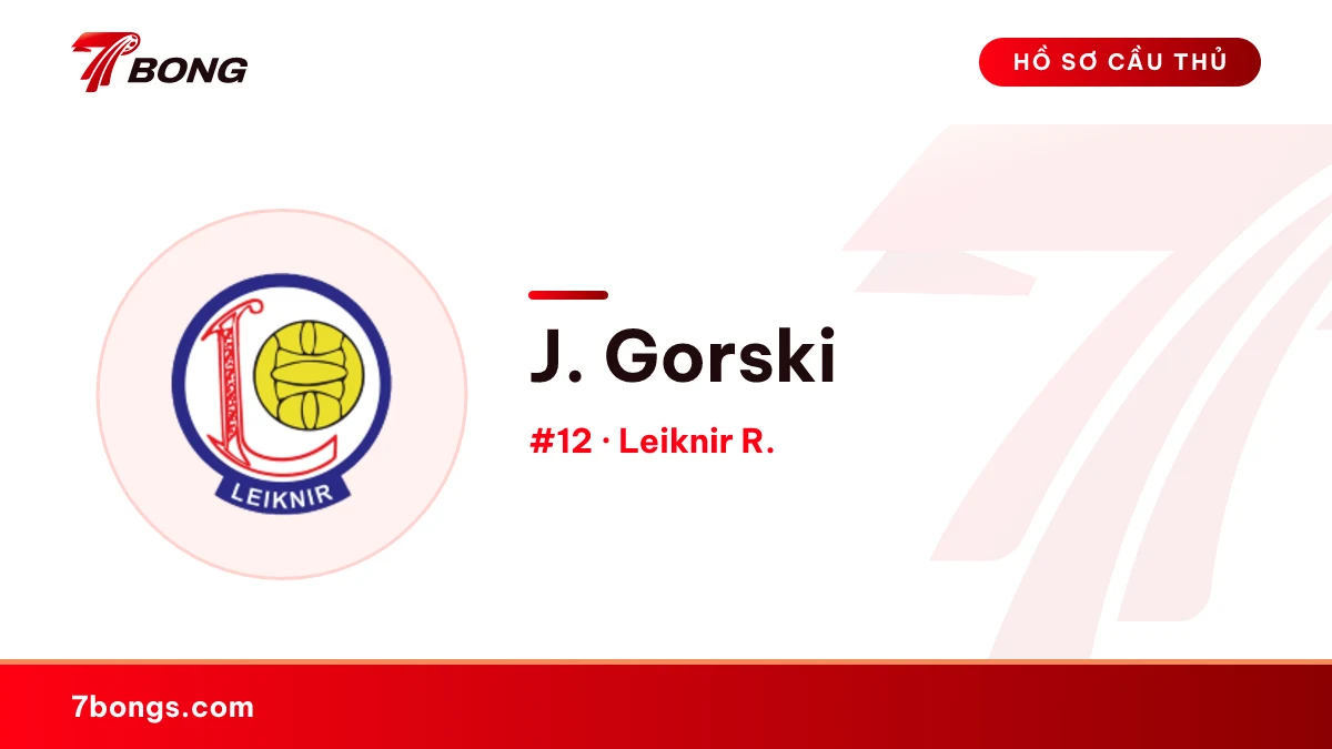 J. Gorski — Leiknir R.