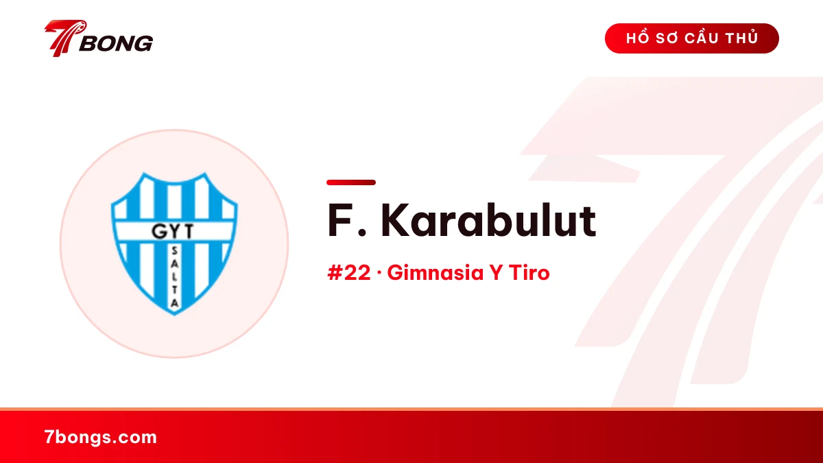 F. Karabulut — Gimnasia Y Tiro