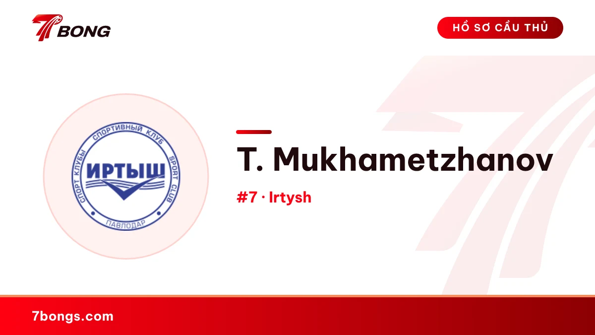 T. Mukhametzhanov — Irtysh