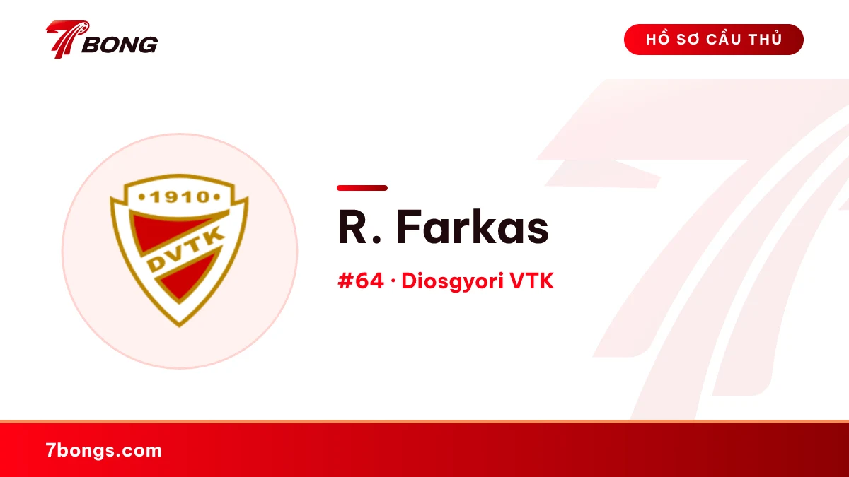 R. Farkas — Diosgyori VTK