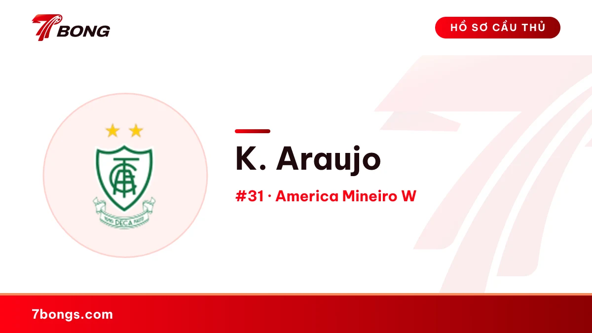 K. Araujo — America Mineiro W
