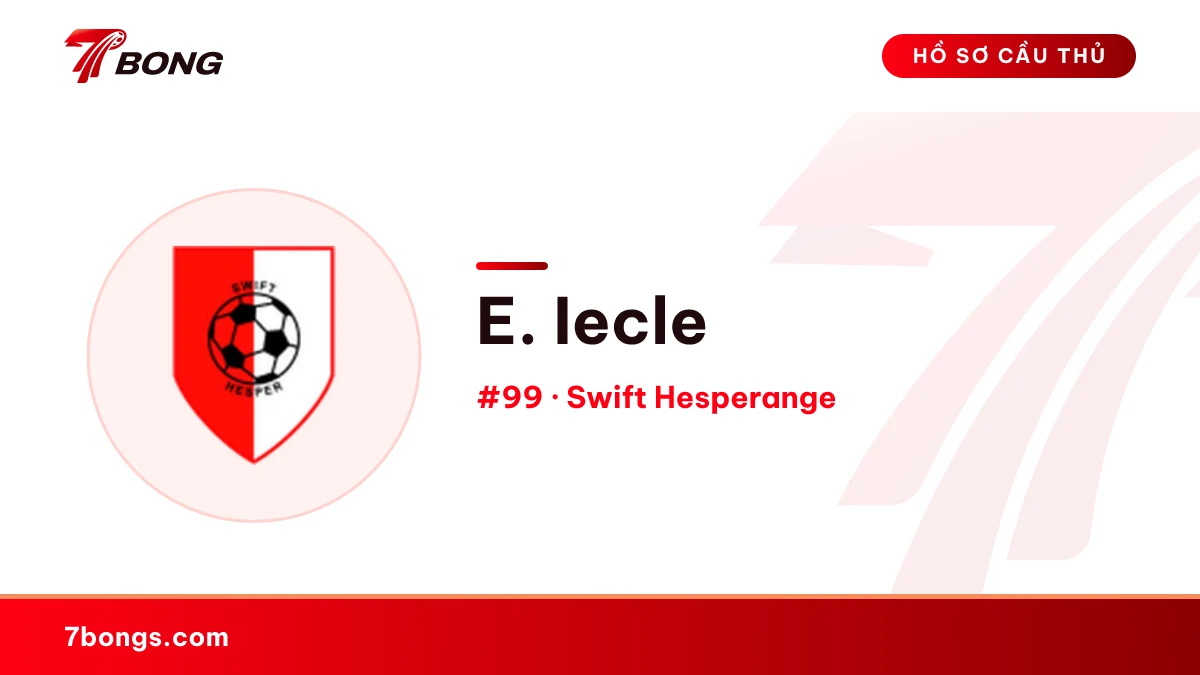 E. Iecle — Swift Hesperange