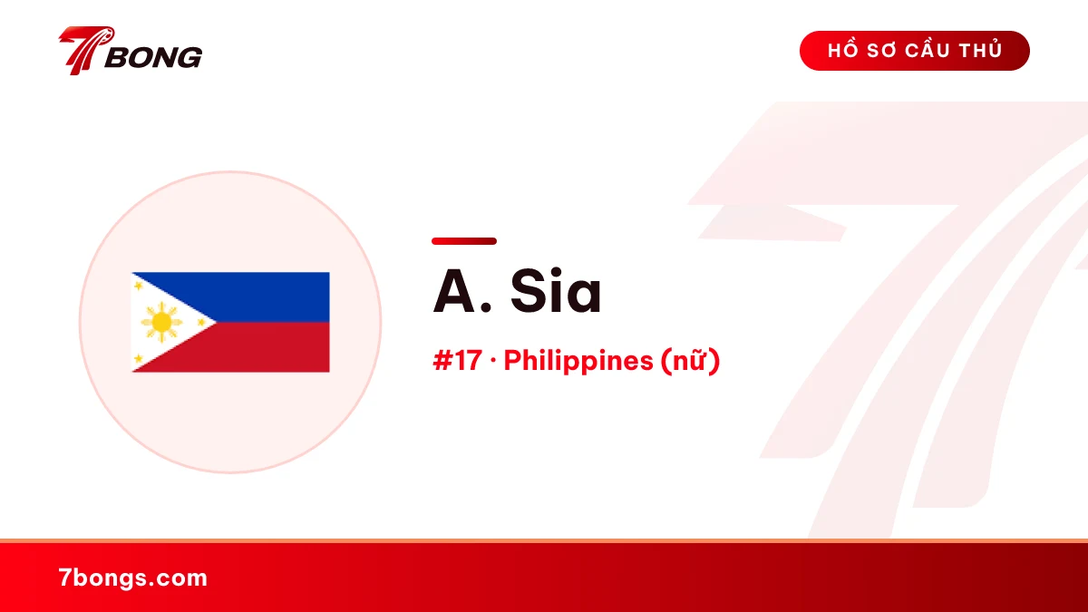 A. Sia — Philippines (nữ)