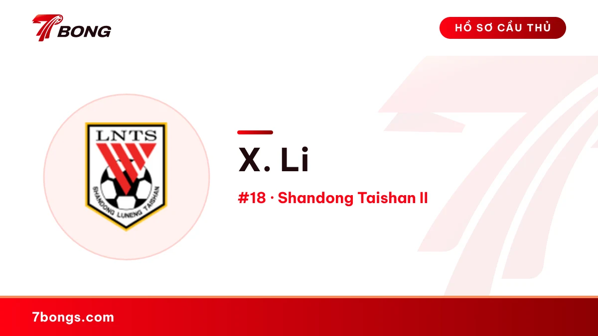 X. Li — Shandong Taishan II