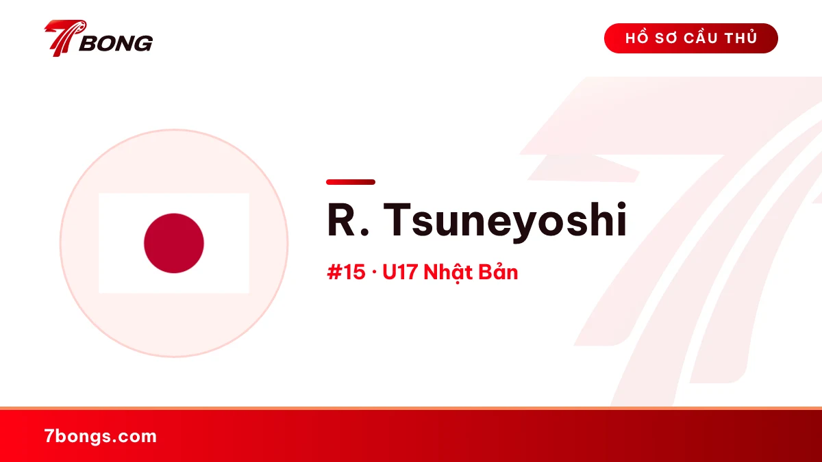R. Tsuneyoshi — U17 Nhật Bản