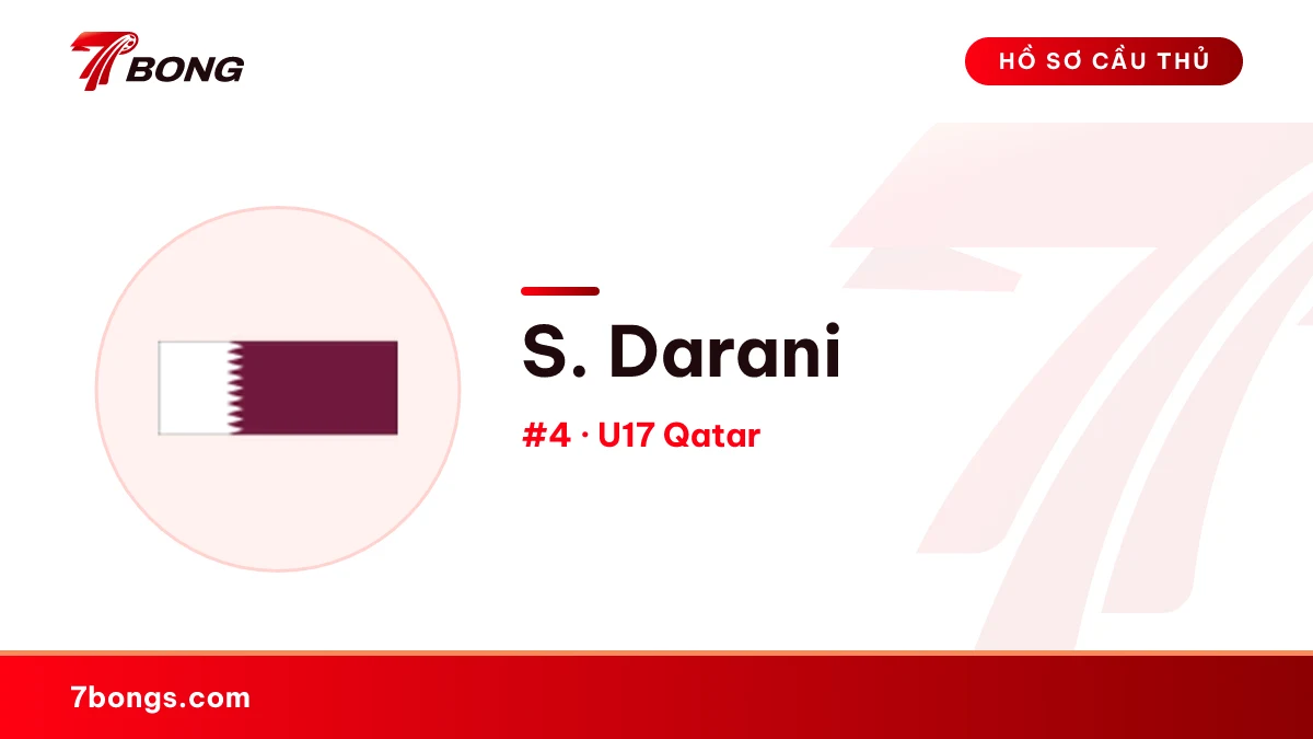 S. Darani — U17 Qatar