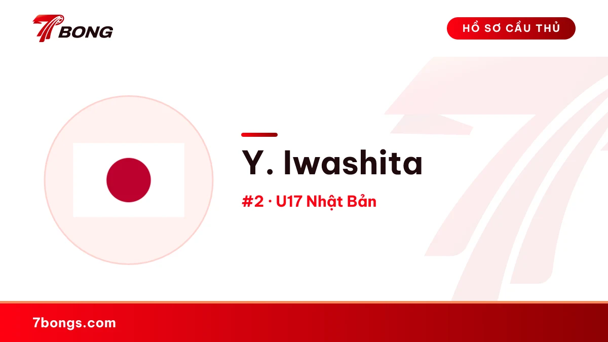 Y. Iwashita — U17 Nhật Bản