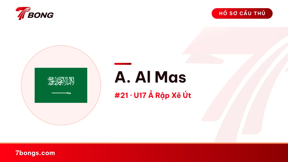 A. Al Mas — U17 Ả Rập Xê Út