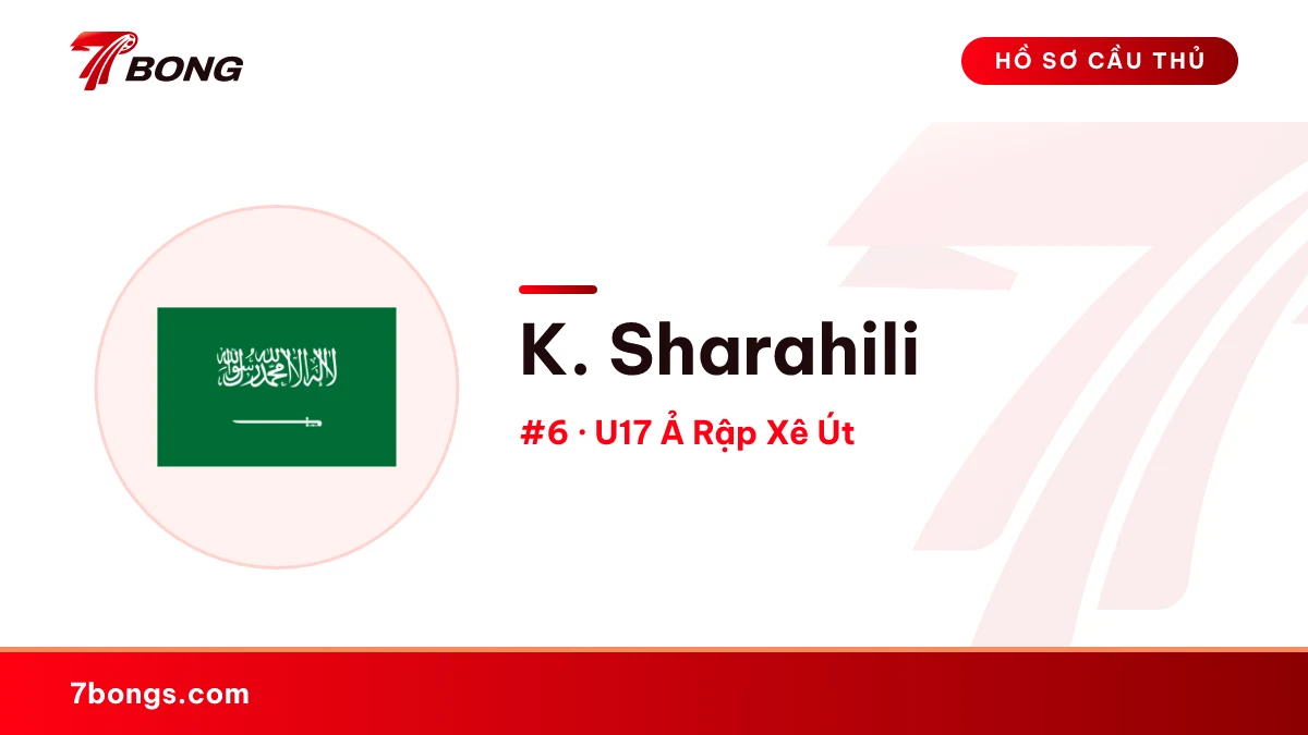 K. Sharahili — U17 Ả Rập Xê Út