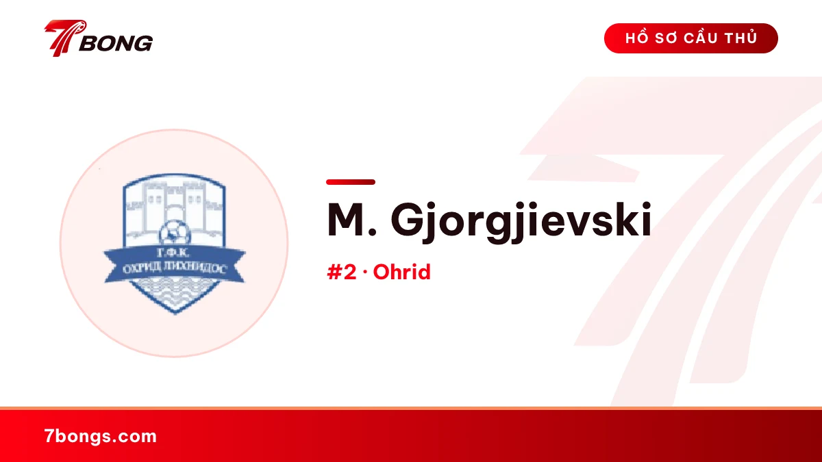 M. Gjorgjievski — Ohrid