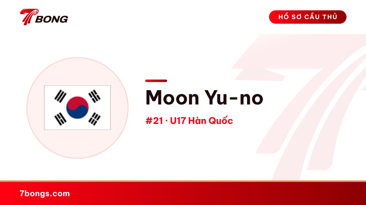 Moon Yu-no — U17 Hàn Quốc