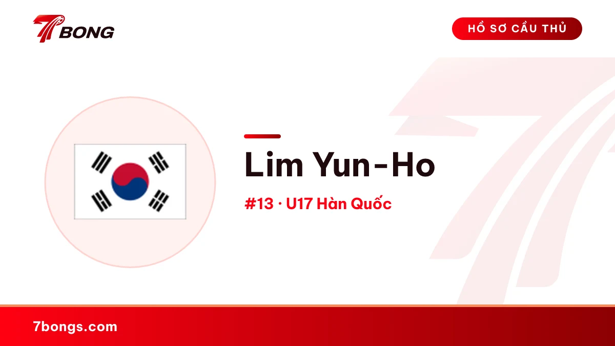 Lim Yun-Ho — U17 Hàn Quốc