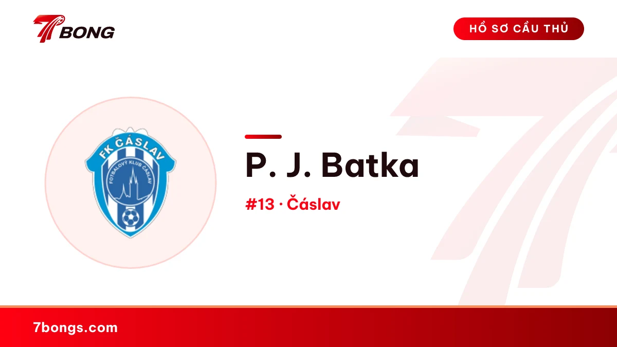 P. J. Batka — Čáslav