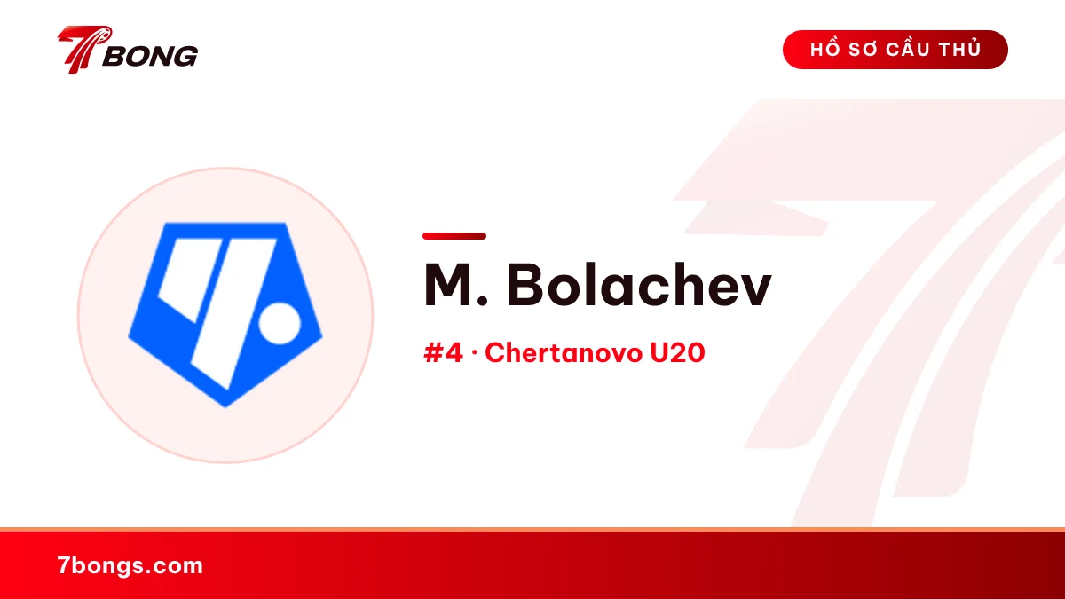 M. Bolachev — Chertanovo U20