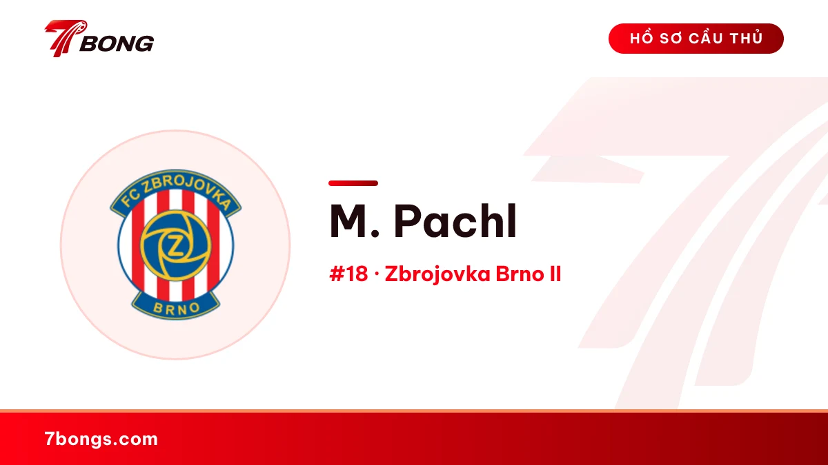 M. Pachl — Zbrojovka Brno II