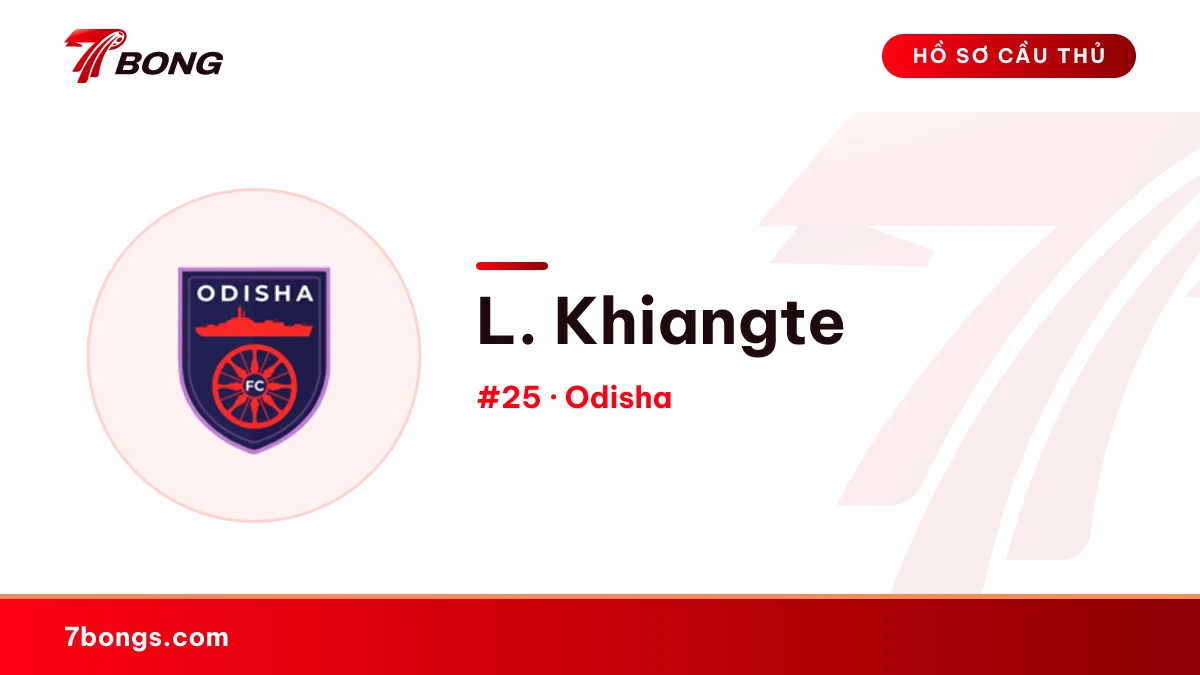 L. Khiangte — Odisha