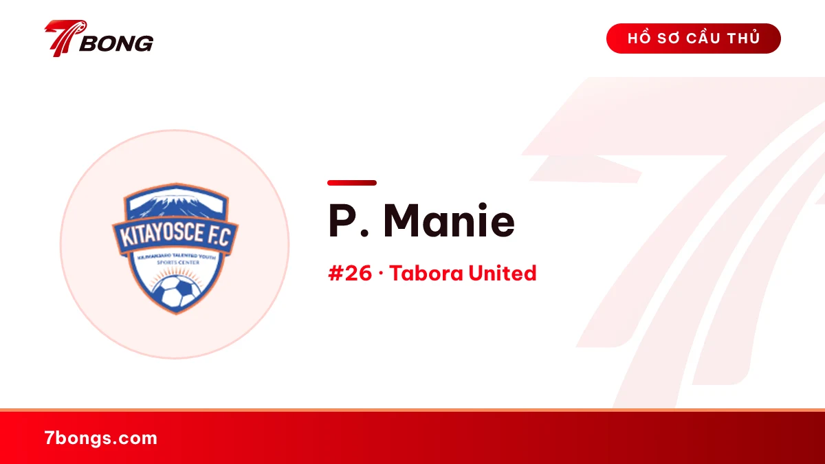 P. Manie — Tabora United