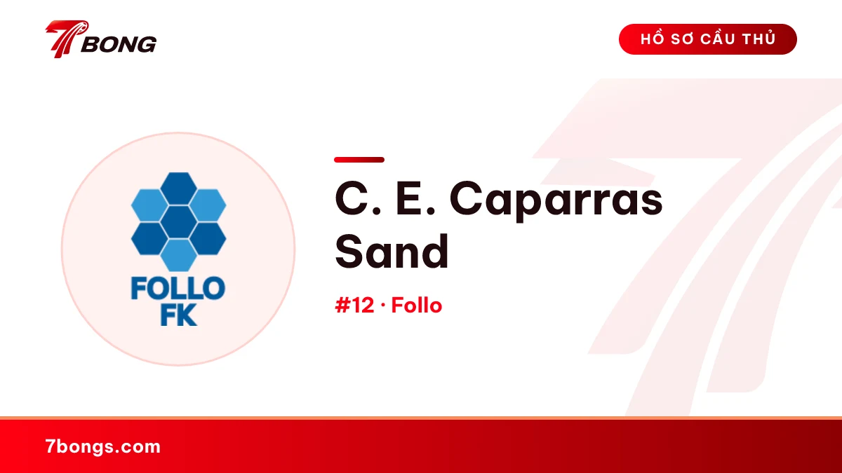 C. E. Caparras Sand — Follo