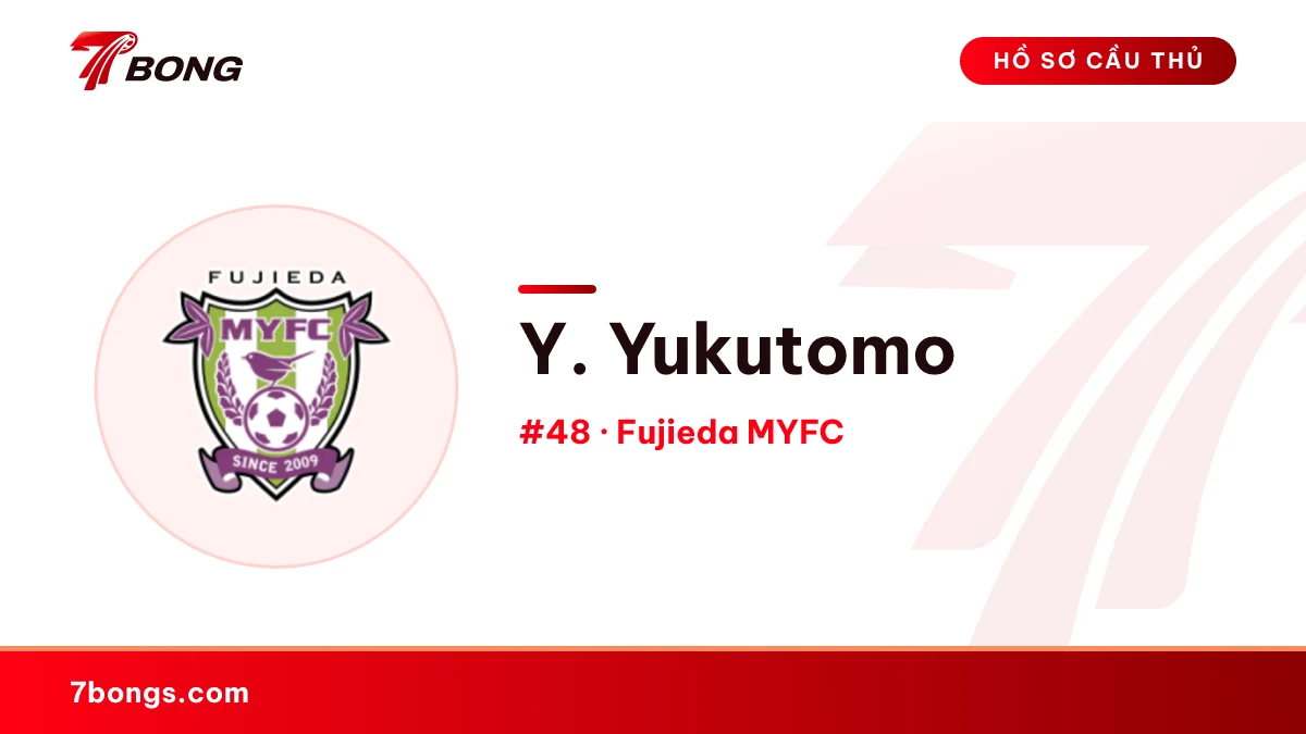 Y. Yukutomo — Fujieda MYFC