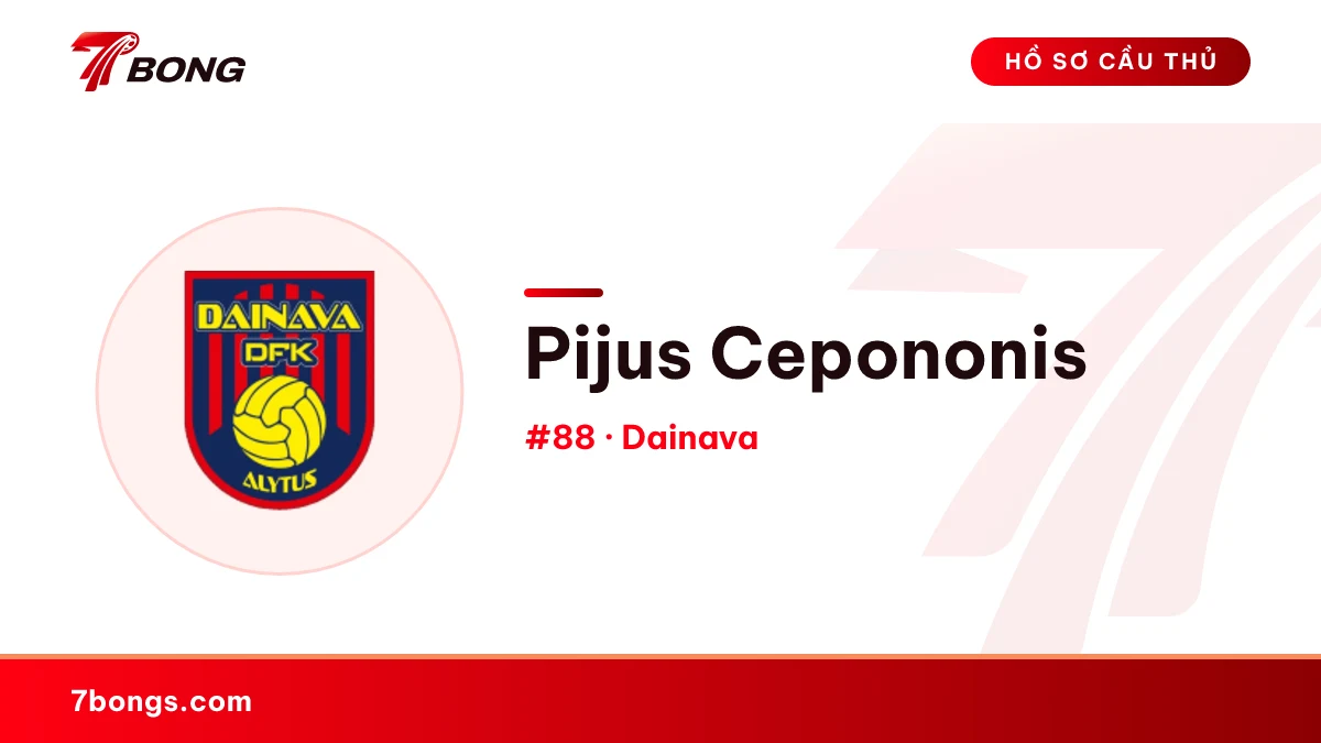 Pijus Cepononis — Dainava