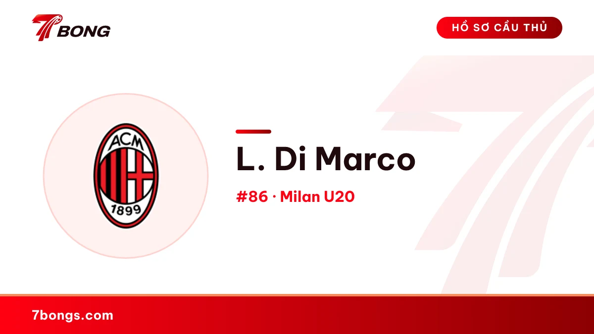 L. Di Marco — Milan U20