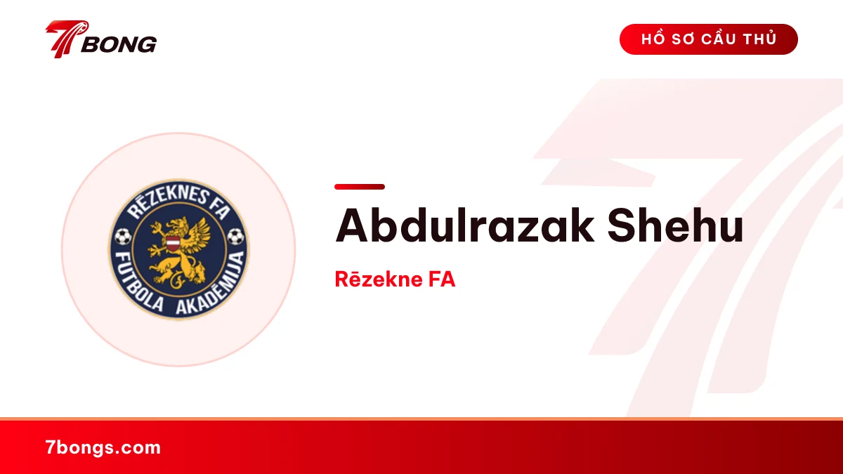 Abdulrazak Shehu — Rēzekne FA