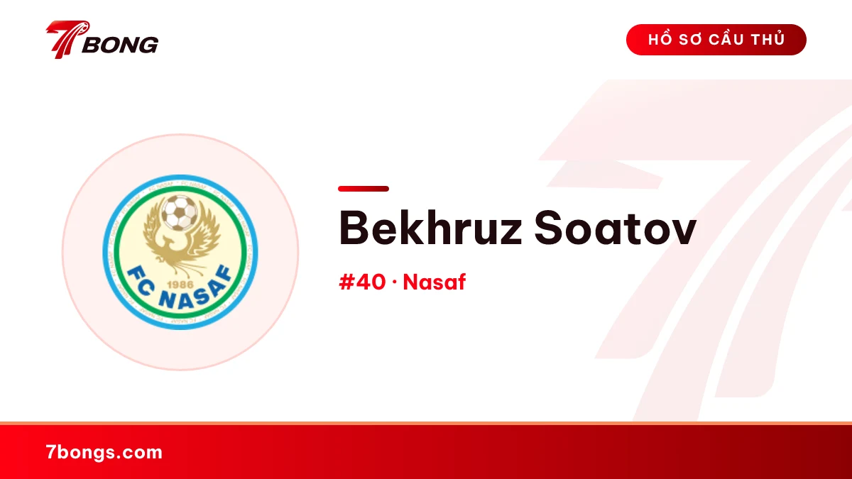 Bekhruz Soatov — Nasaf