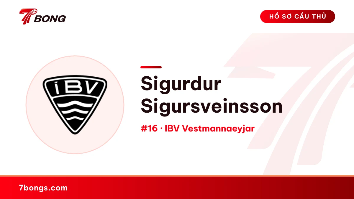 Sigurdur Sigursveinsson — IBV Vestmannaeyjar
