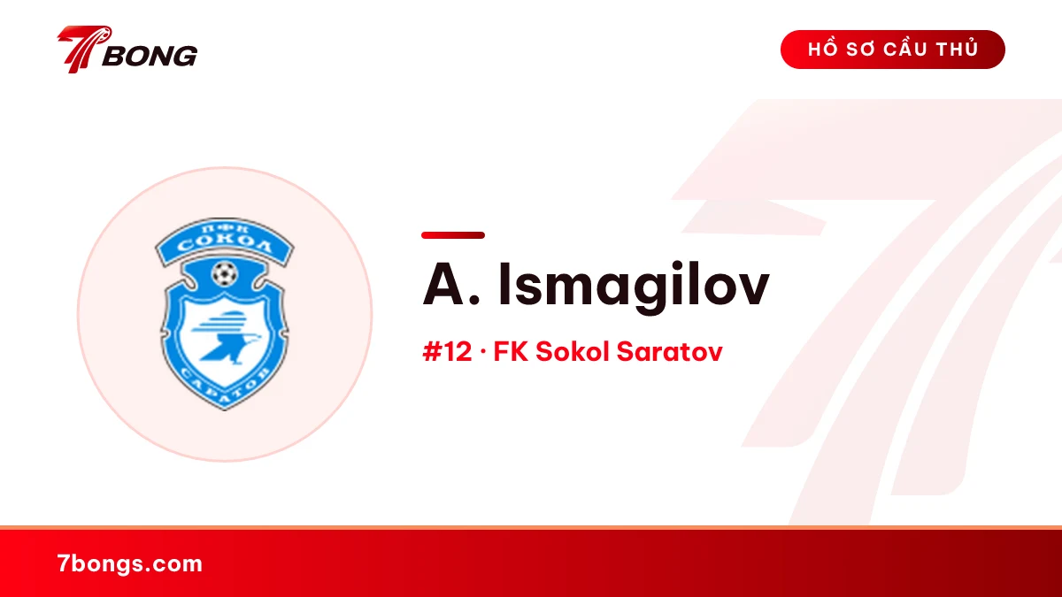 A. Ismagilov — FK Sokol Saratov