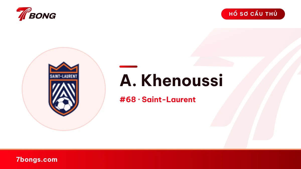 A. Khenoussi — Saint-Laurent