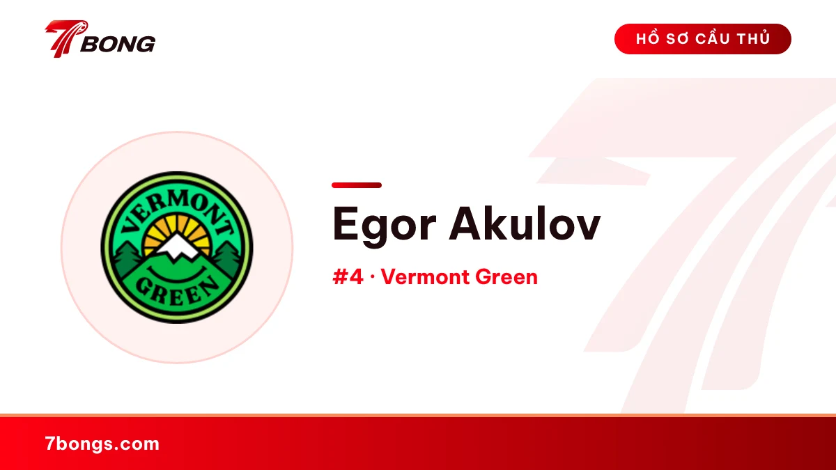 Egor Akulov — Vermont Green