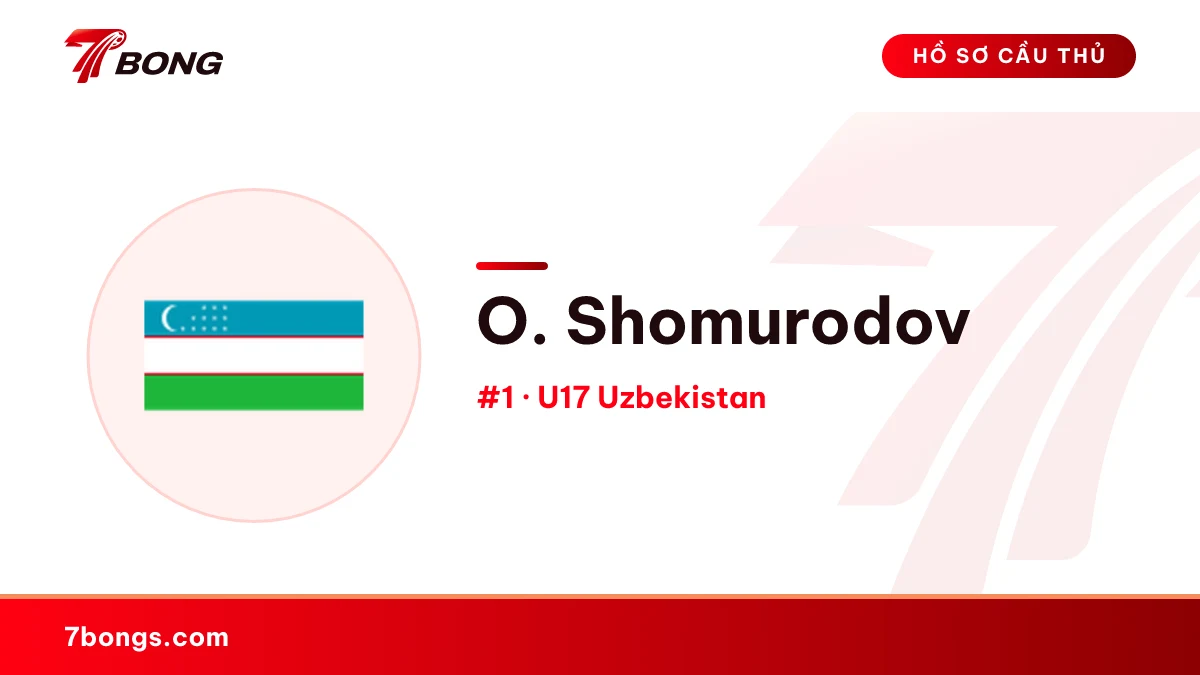 O. Shomurodov — U17 Uzbekistan