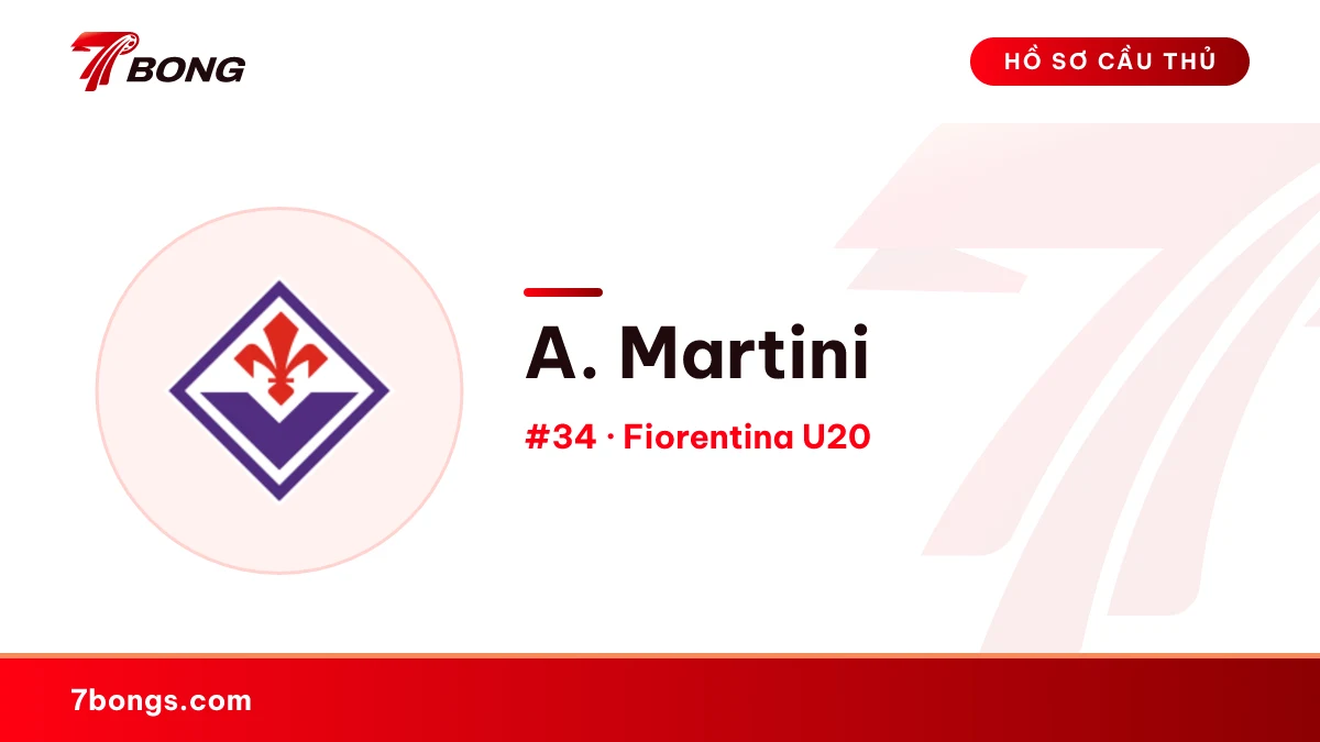 A. Martini — Fiorentina U20