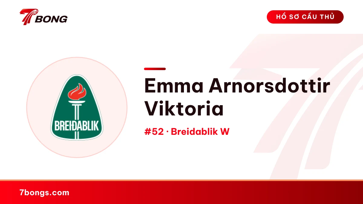 Emma Arnorsdottir Viktoria — Breidablik W