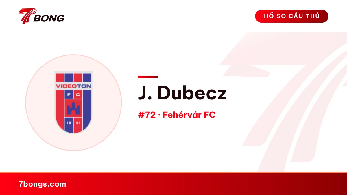 J. Dubecz — Fehérvár FC