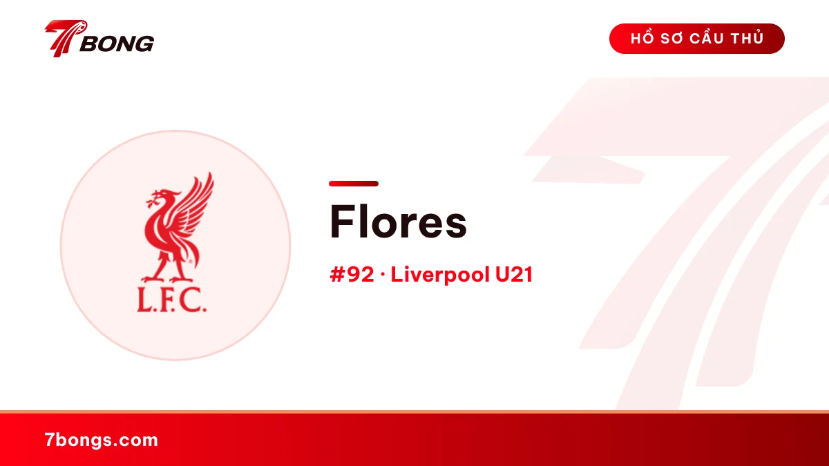 Flores — Liverpool U21